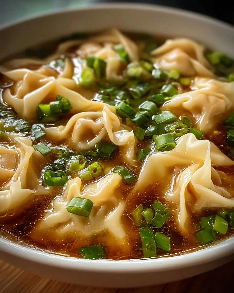 Wonton Soup Recipe