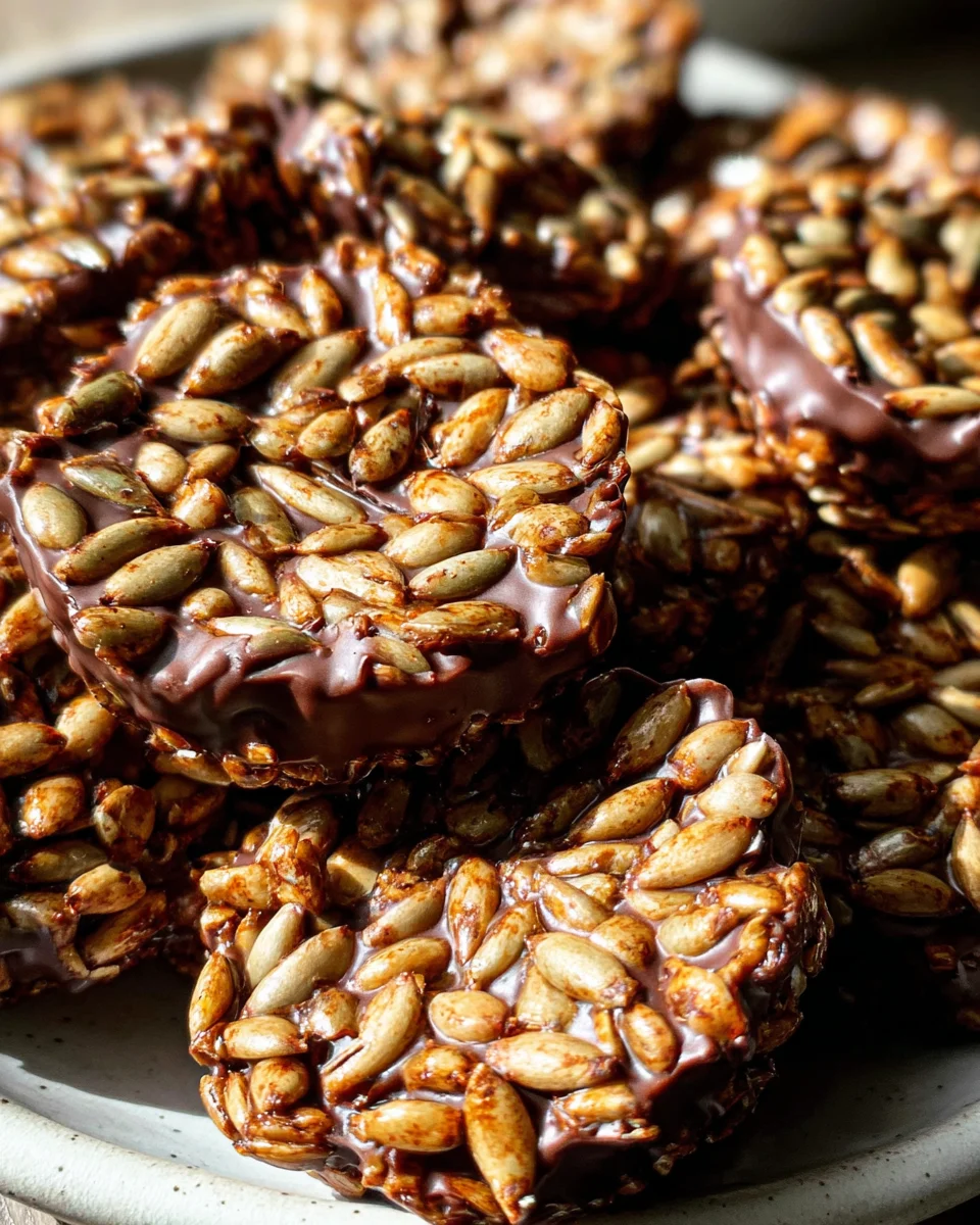 4-Ingredient Sunflower Seed Chocolate Bites