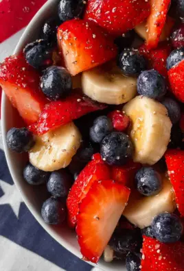 4th of July Fruit Salad