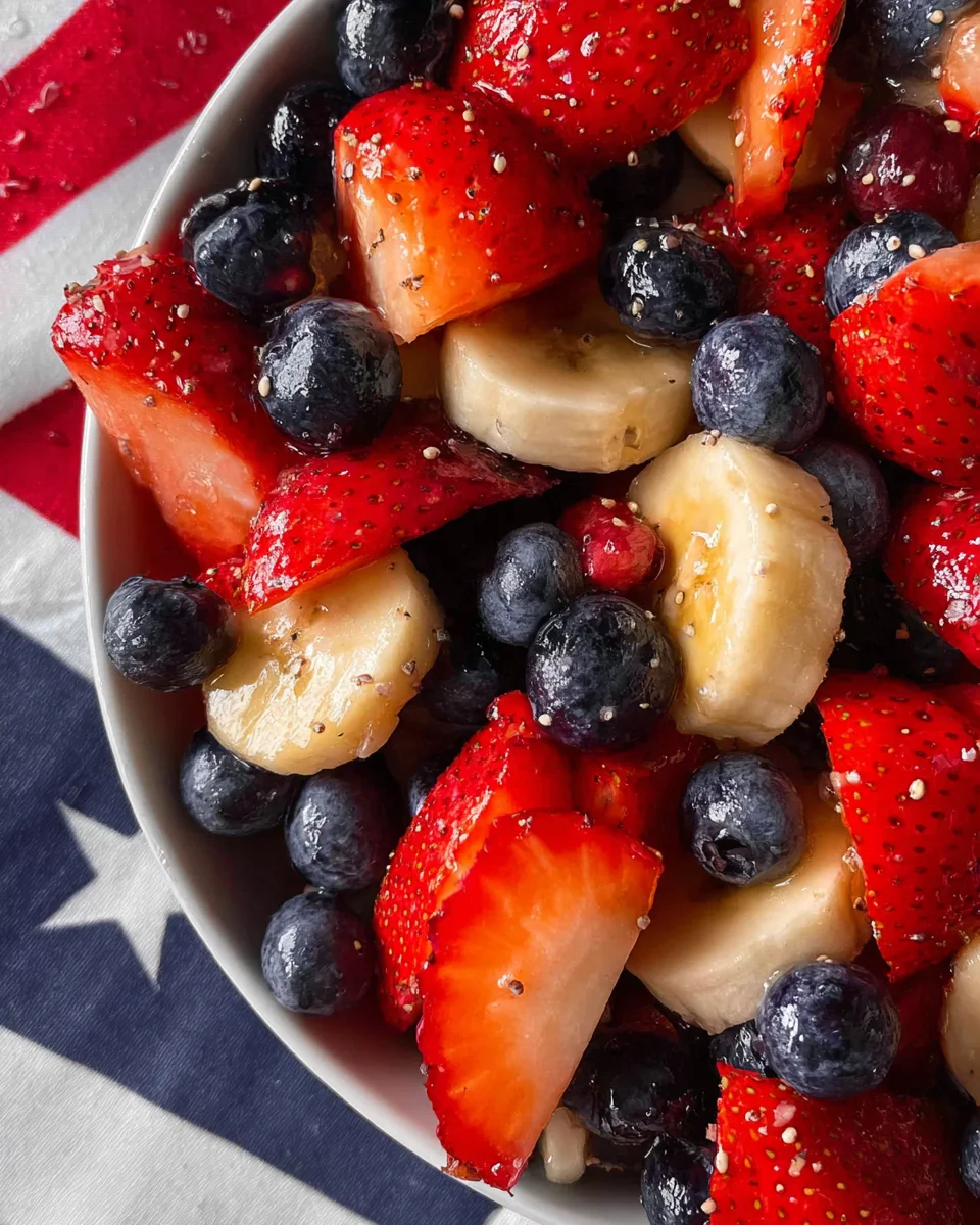 4th of July Fruit Salad