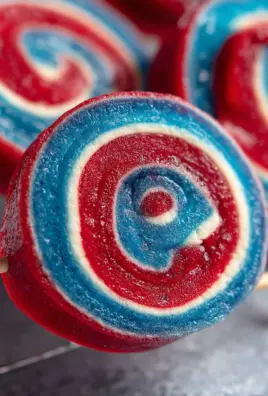 4th of July Marshmallow Pinwheels