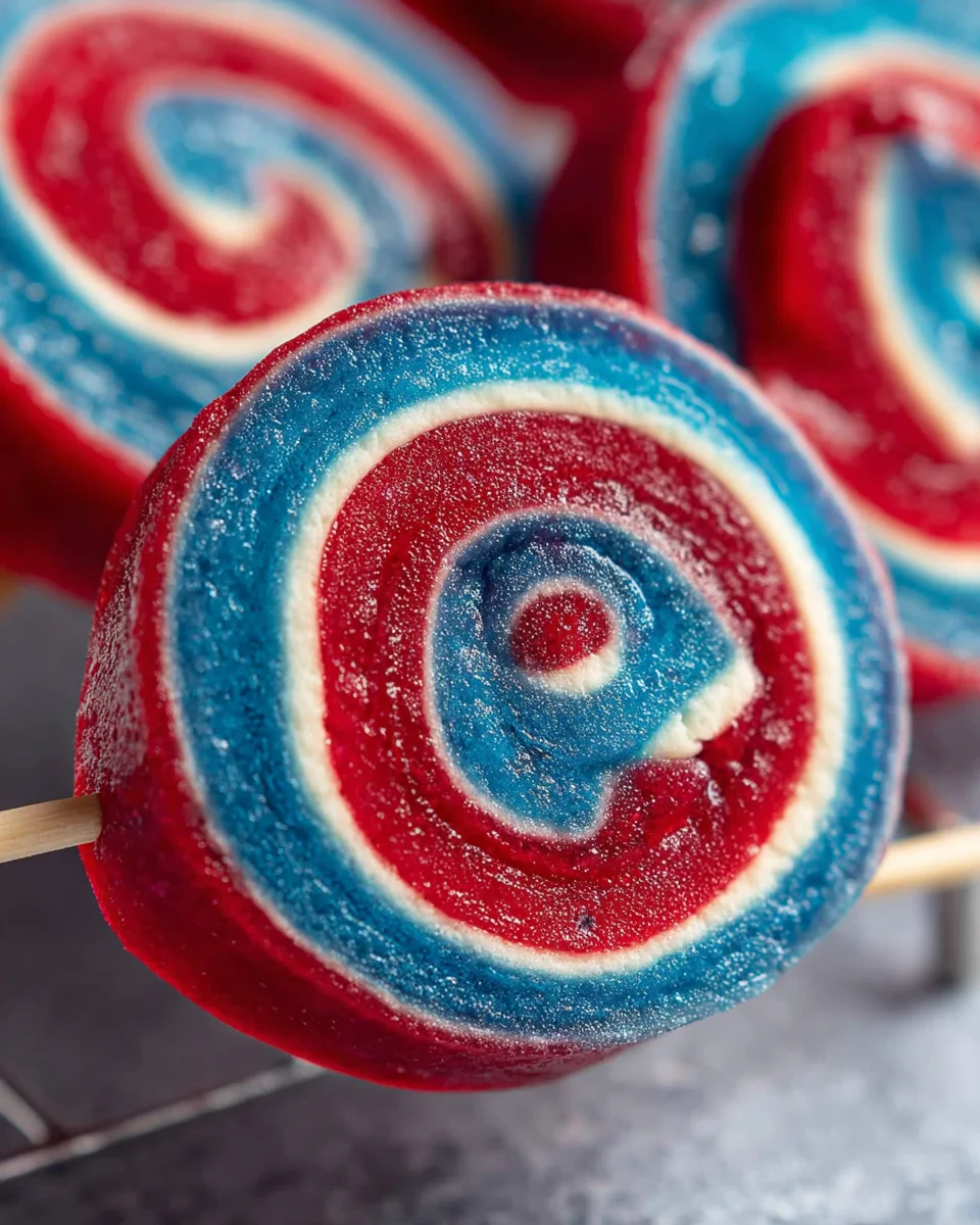 4th of July Marshmallow Pinwheels