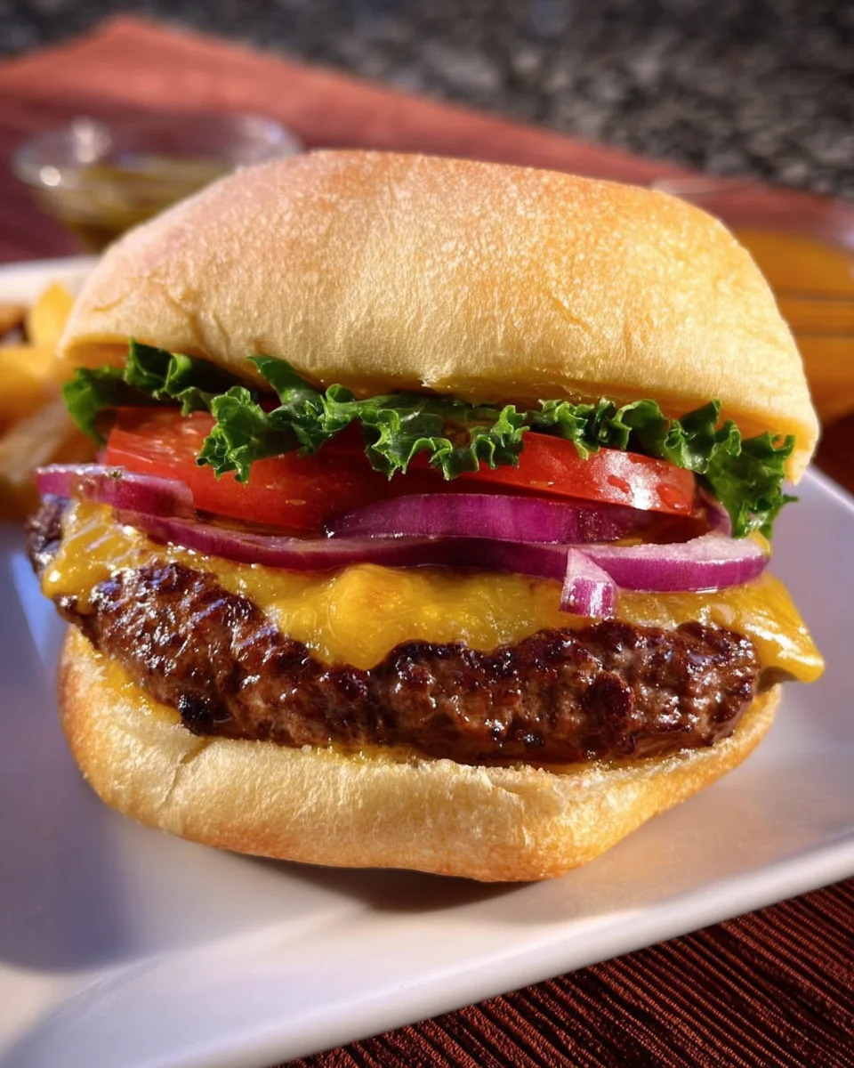 All American Cheese Burger