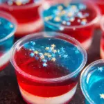 American Flag Jello Shots