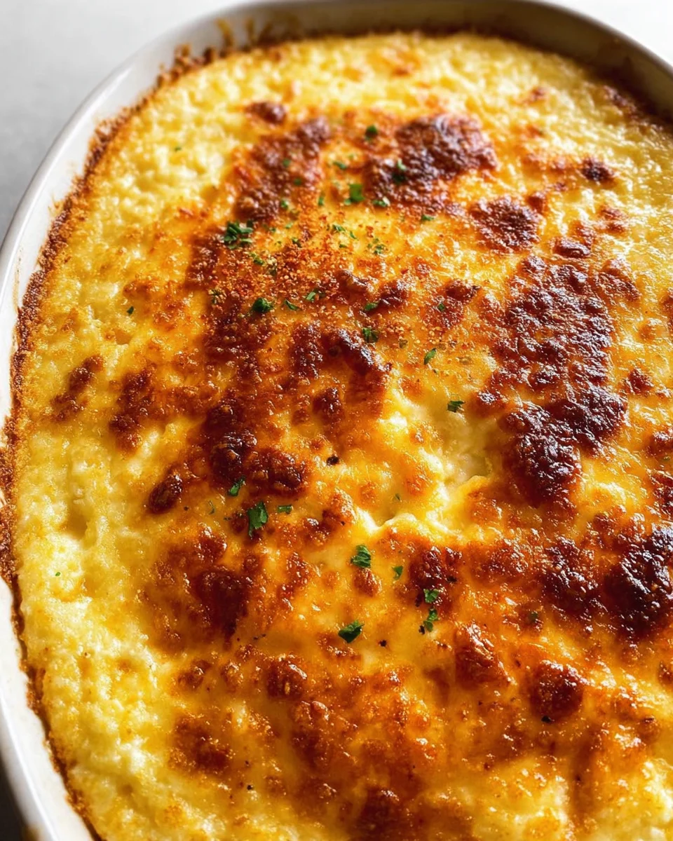 Baked Cheesy Grits