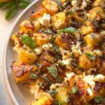 Baked Feta Potatoes