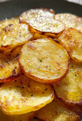 Baked Potato Slices
