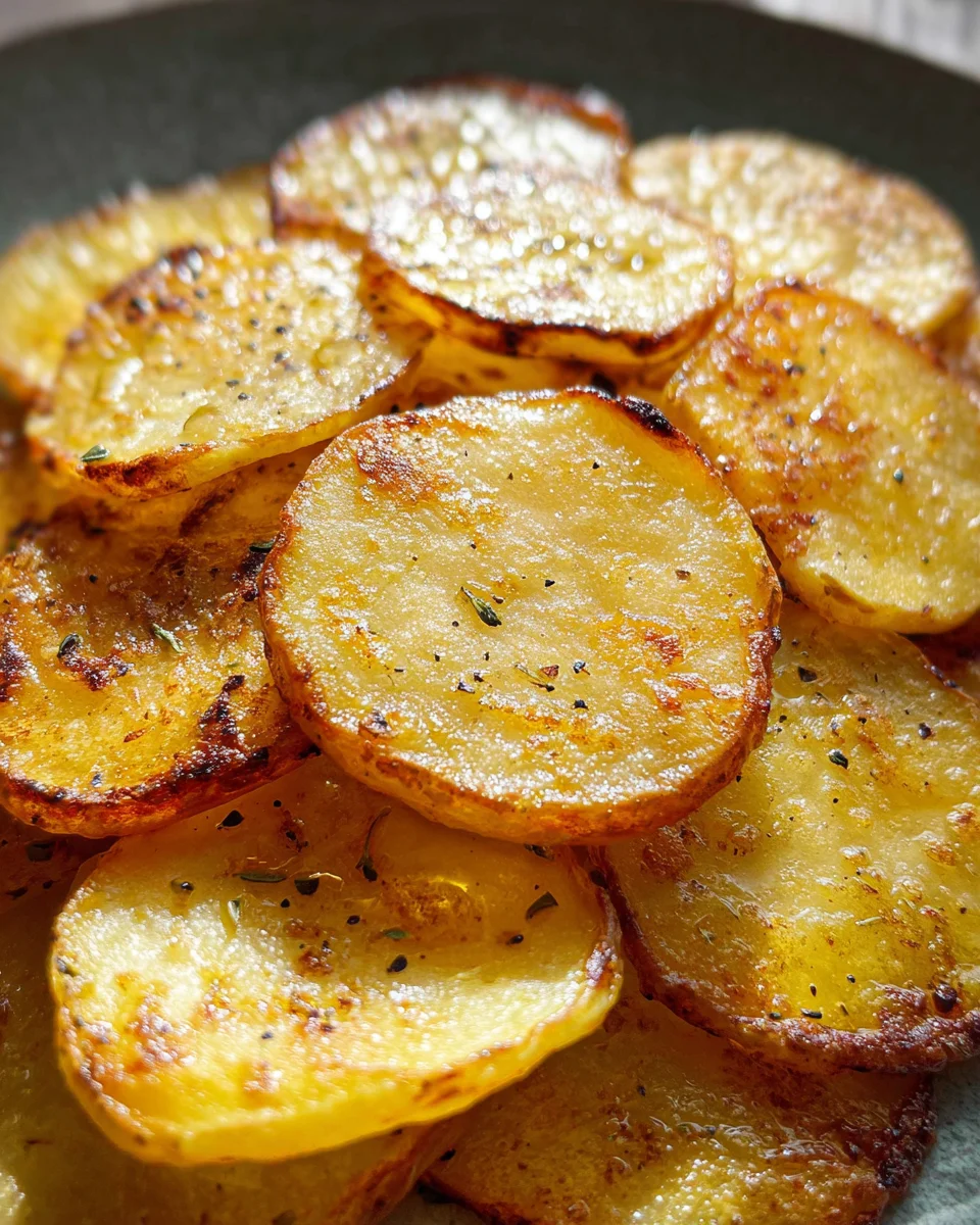 Baked Potato Slices