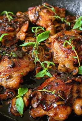 Balsamic Chicken Thighs