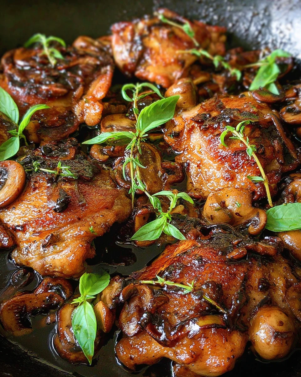 Balsamic Chicken Thighs