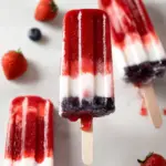 Berry-Coconut Rocket Pops