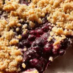 Blueberry Crumble Pie
