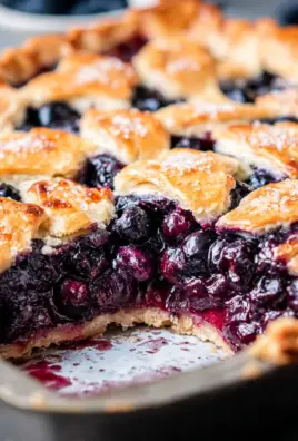 Blueberry Slab Pie