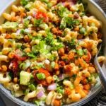 Buffalo Chickpea Pasta Salad