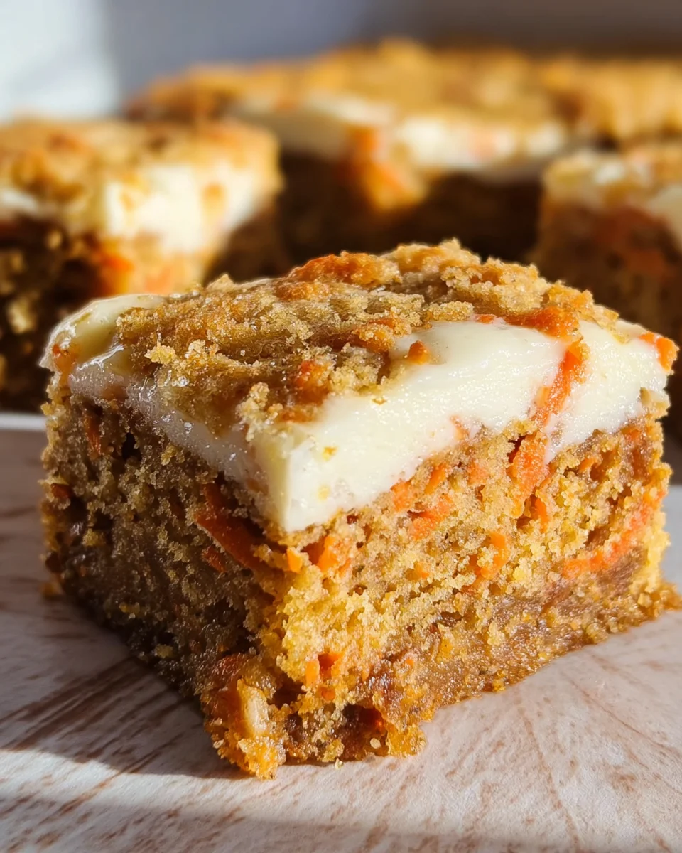 Carrot Cake Bars