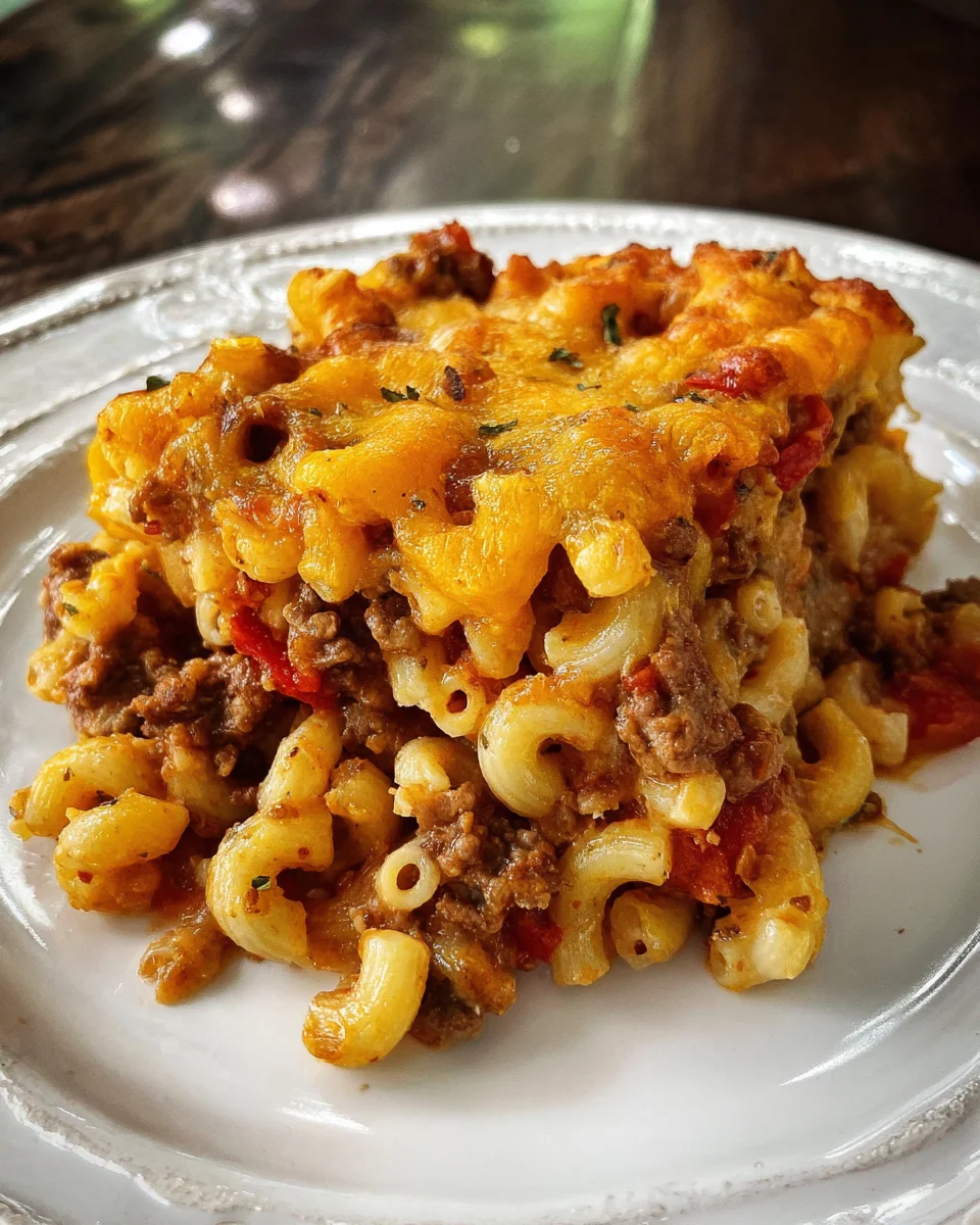 Chili Mac Casserole
