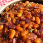 Crockpot Bacon-Bourbon Baked Beans