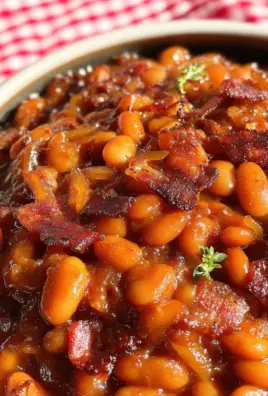 Crockpot Bacon-Bourbon Baked Beans