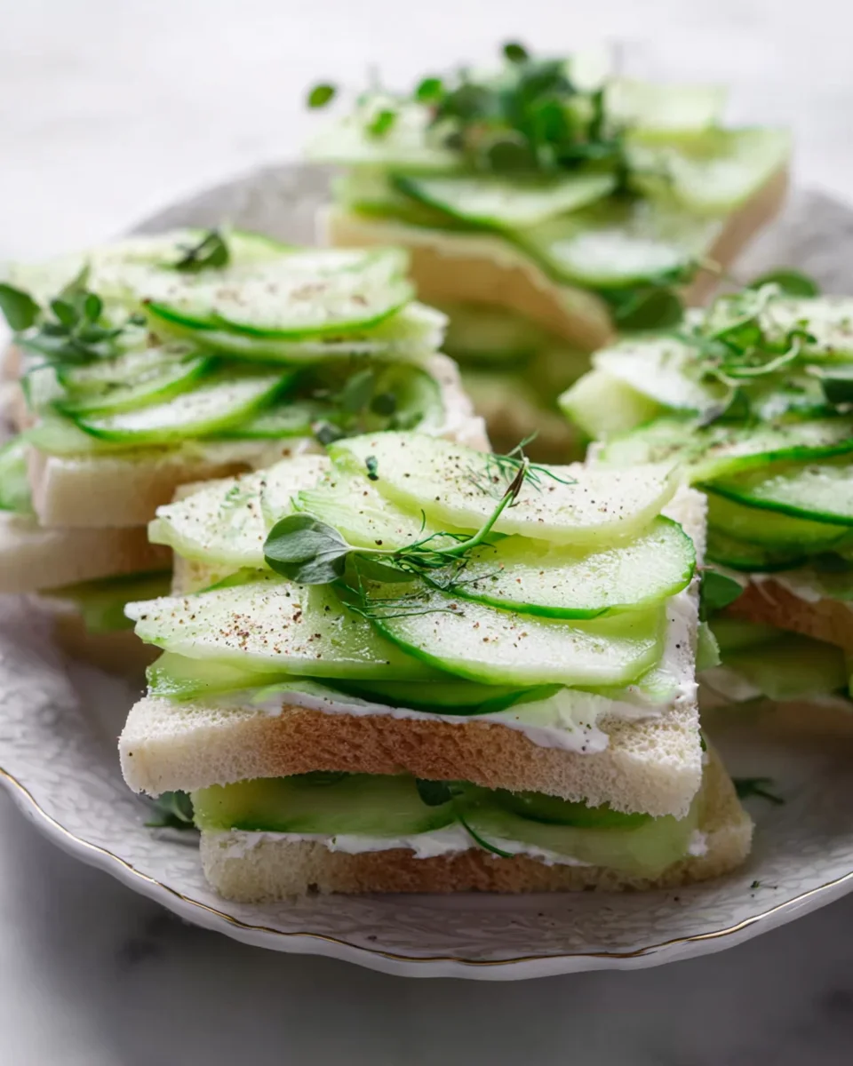 Cucumber Sandwiches