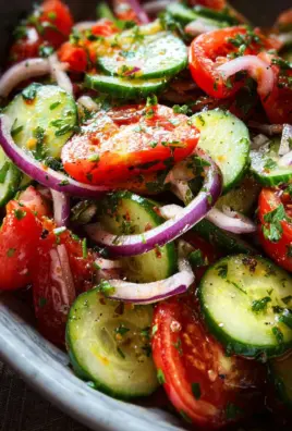 Cucumber Tomato Salad