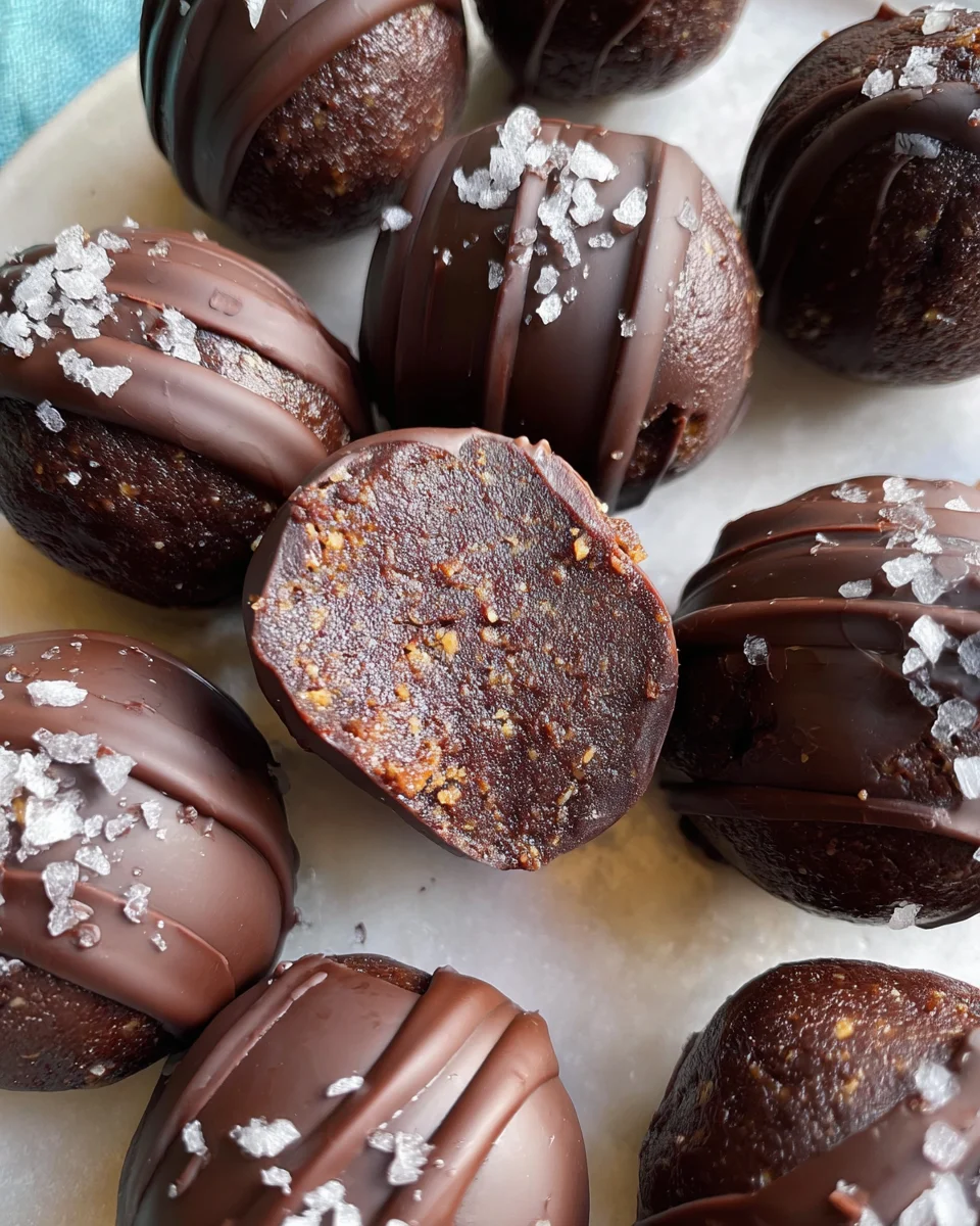 Dark Chocolate Protein Balls (No Bake, Low Carb)