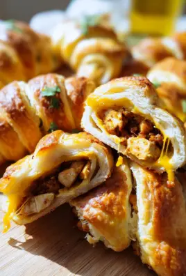 Easy Cheesy Chicken-Filled Crescents