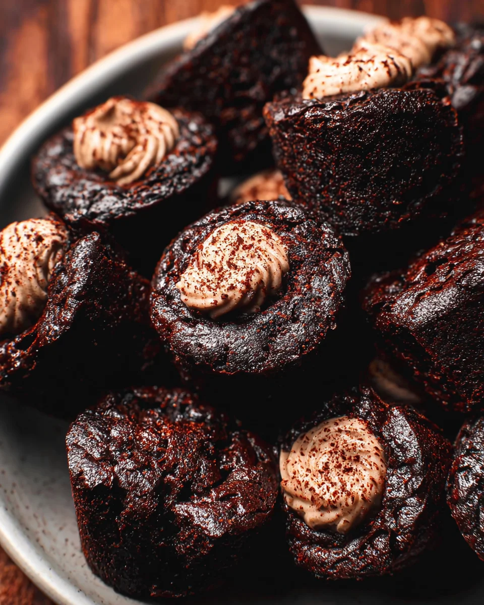 Espresso Brownie Bites