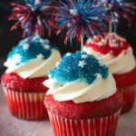 Fireworks Cupcakes