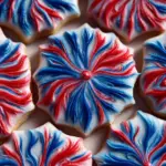 Fireworks Sugar Cookie Cake