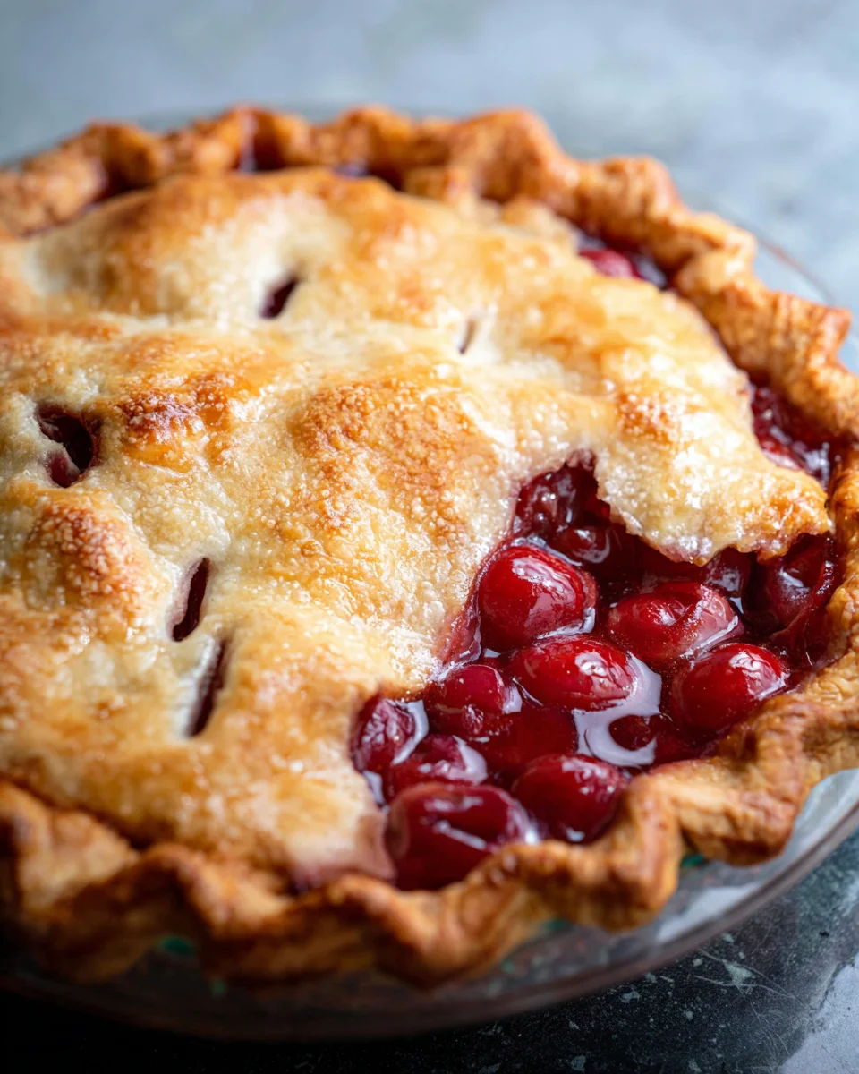 Fresh Cherry Pie