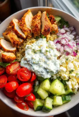 Greek Chicken Bowls