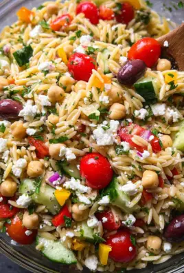 Greek Orzo Salad