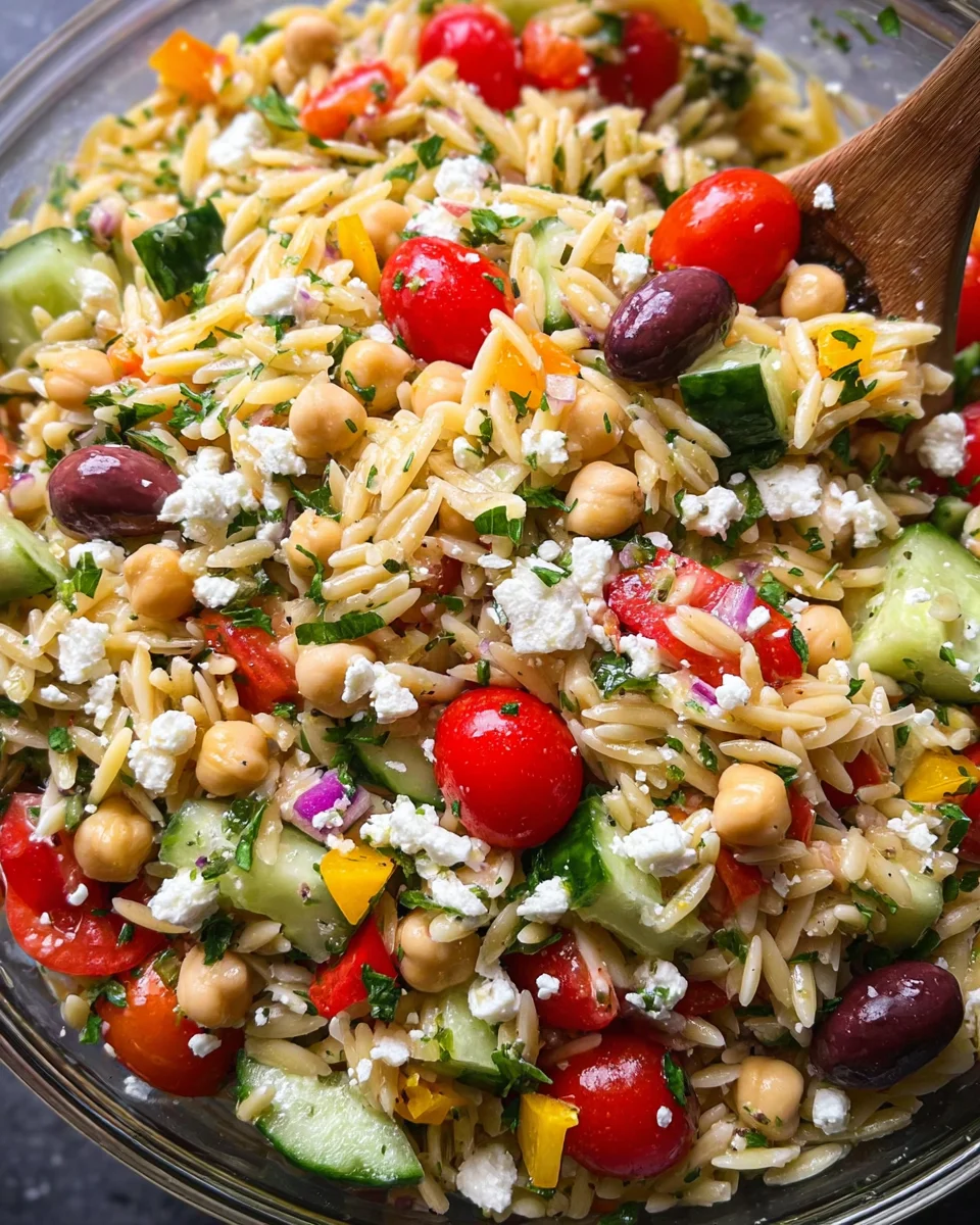 Greek Orzo Salad