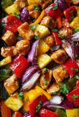 Hawaiian Chicken Sheet Pan