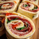 Italian Deli Pinwheel Sandwiches