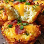 Loaded Bacon and Egg Hash Brown Muffins