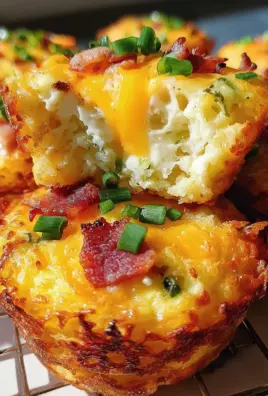 Loaded Bacon and Egg Hash Brown Muffins