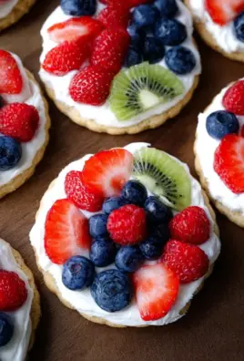 Mini Fruit Pizzas