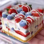 No Bake Summer Berry Delight