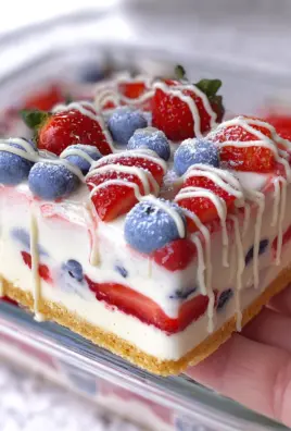 No Bake Summer Berry Delight