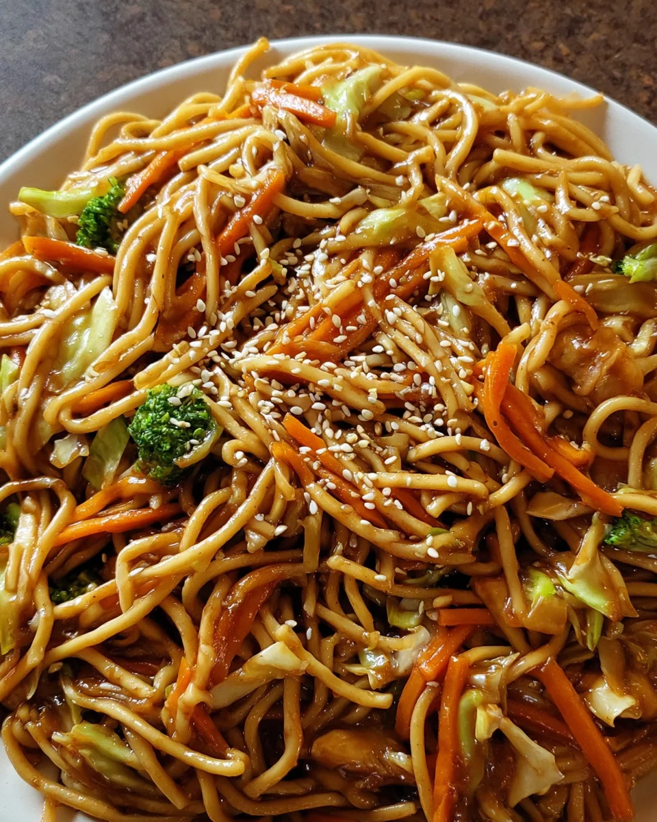 One-Pot Teriyaki Noodles