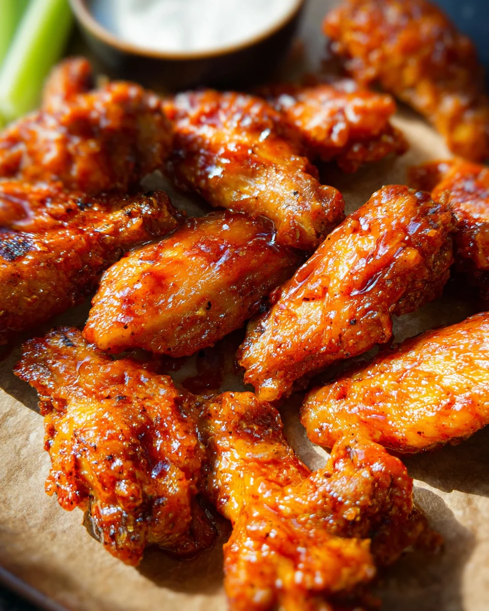 Oven-Baked Buffalo Wings