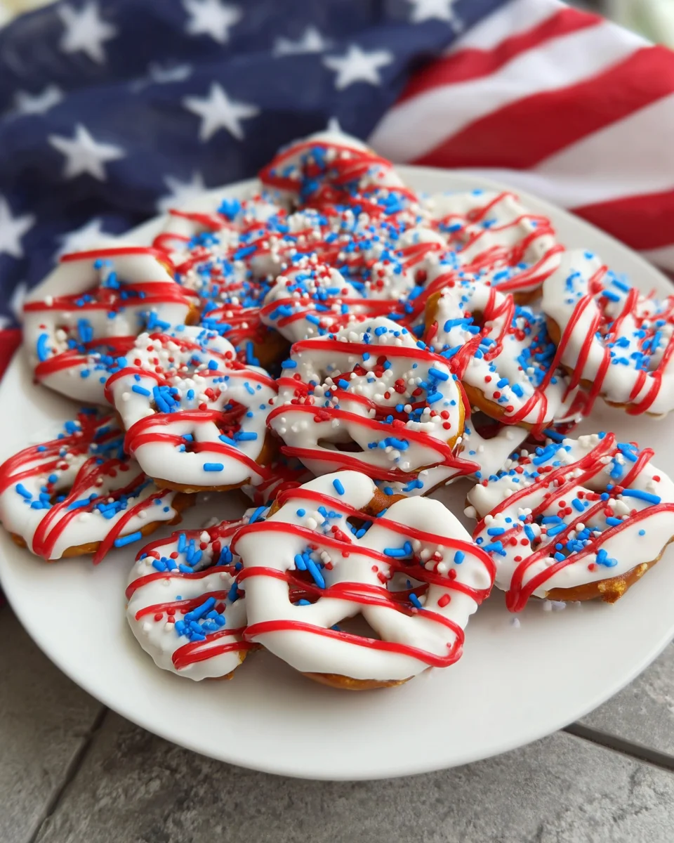Patriotic Pretzels