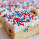 Patriotic Sugar Cookie Bars