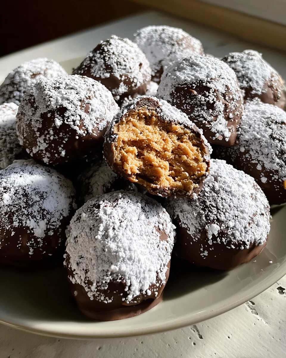 Puppy Chow Chocolate Truffles