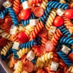 Red White And Blue Pasta Salad