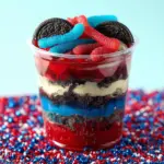 Red, White and Blue Dirt Cups