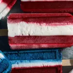 Red White and Blue Popsicles