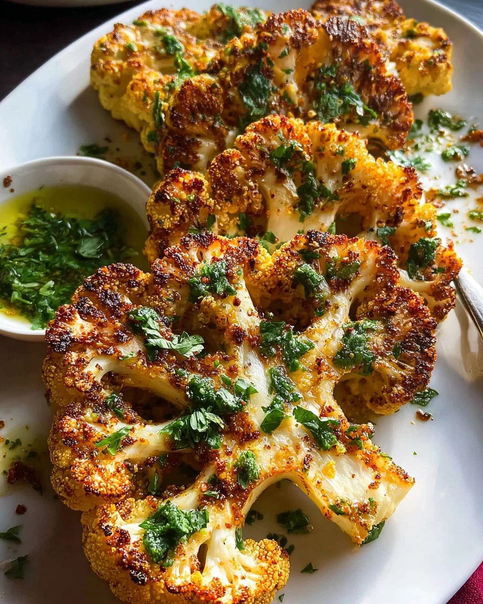 Roasted Cauliflower Steaks