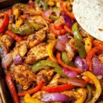 Sheet Pan Chicken Fajitas